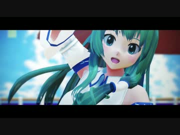 ミニスカ＆セーラー服　早苗さん：すーぱー☆あふぇくしょん