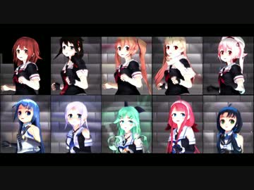 【第19回MMD杯本選】GLIDE feat.Shiratsuyu-Class【MMD艦これ】