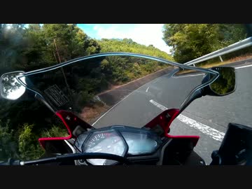 YZF-R25で奥浜名オレンジロードを走る