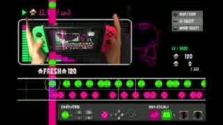 【スプラトゥーン2】33.竜穴 / ω-3 フルコンボ手元動画 【イカラジオ2】