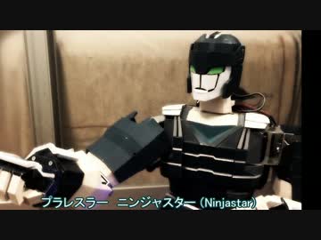 【プラレス３四郎】ニンジャスター　セットアップ！【３５周年記念】