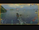 [WoWs]デモインで蔵王2隻に挑む[プレイ動画]