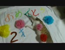 祝！バンザイ猫アイちゃん２歳になりました！