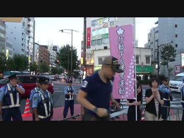 反靖国・反天皇・極左キャンドルデモへのカウンター２　五味恭子氏