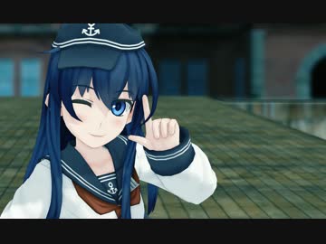 【MMD艦これ】暁ちゃんで惑星ループ【モデル配布】