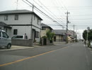 【フリー素材】一般住宅街を自転車で往く