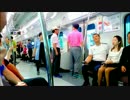 韓国の電車に乗った