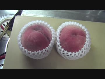 簡単！！綺麗なモモのむき方！！