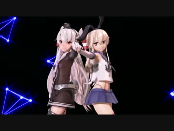 島風と天津風でDive to Blue【カメラ配布】