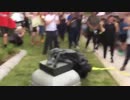 南軍の兵士像を破壊するアメリカのサヨクの皆さん