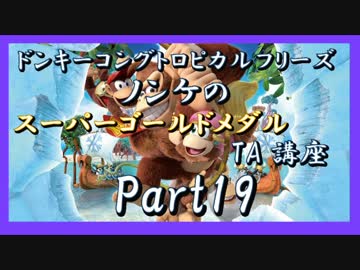 DKトロピカルフリーズ実況part19【ノンケのスーパーゴールドメダルTA講座】