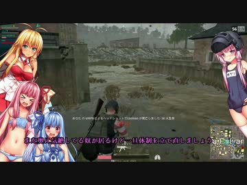ゆかりさんとマキちゃんのPUBG14