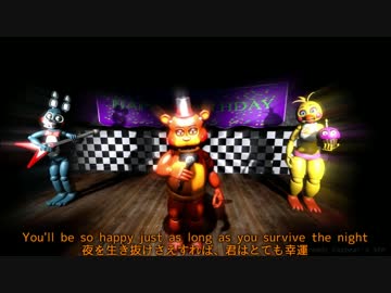 FNaFソング”Survive The Night”日本語和訳