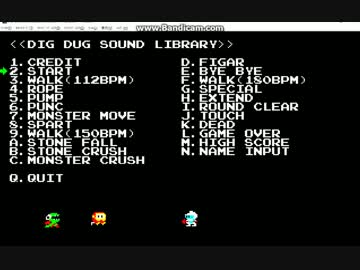 DIG DUG BGM by MZ-2000