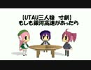 【MMD】【UTAU三人娘・寸劇】もしも銀河高速があったら