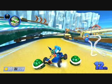 マリオカート8DX CPと仲良くレース