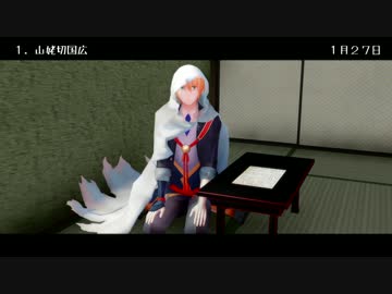 ［MMD刀剣乱舞］顕現順動画その１［日常本丸？］再投稿