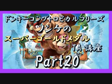 DKトロピカルフリーズ実況part20【ノンケのスーパーゴールドメダルTA講座】