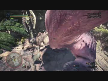 8/23公開　新「モンスターハンター：ワールド」アンジャナフ討伐プレイ編