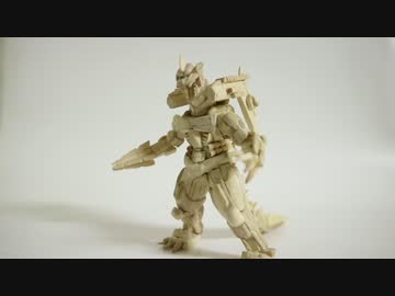 割り箸でメカゴジラ作ってみた