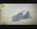 ISIS車両を空爆するイラク軍