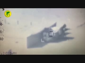 ISIS車両を空爆するイラク軍