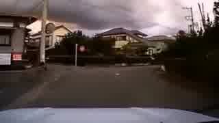 Camera Accident video of Japanese car　No4