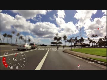 ホノルルセンチュリーライド2016　32  139～142㎞ カラニアナオレハイウェイ