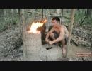 ホモと学ぶ簡素化された送風機・炉実験.Primitive Technology