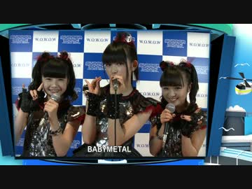 夏音速2014のBABYMETAL