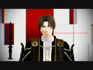 【MMD刀剣乱舞】NOVOCAINE【長谷部vs黒長谷部】