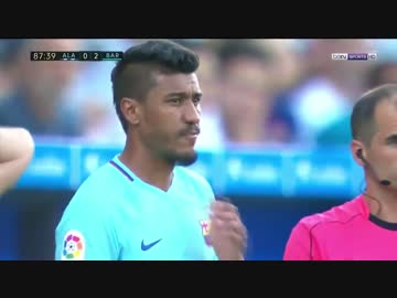 ≪17-18ラ・リーガ：第2節≫ アラベス vs バルセロナ