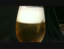 ASMR　グラスと氷と炭酸液体　カランコロン　シュワシュワ
