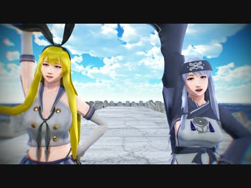 艦これコスそばかす式ゆかりん＆けーねでオツキミリサイタル