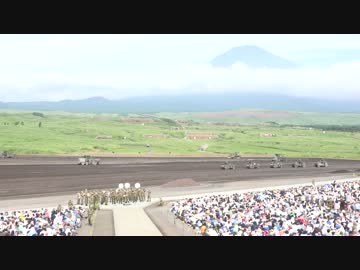 【ガルパン】戦車道行進曲！パンツァーフォー！ －陸自音楽隊 総火演2017