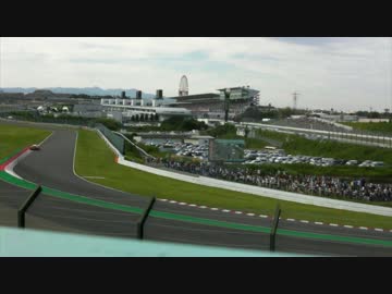 【SuperGT】2017 Rd.6 GT500予選Q1 2コーナー側[[バイノーラル録音]