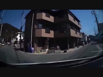 Camera Accident video of Japanese car　No61