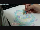 【色鉛筆3色】初音ミク描いたった！