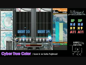 【beatmaniaIIDX】 Cyber True Color (DPA) 【SINOBUZ】