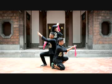 【男三人で】桃源恋歌【を踊ってみた】