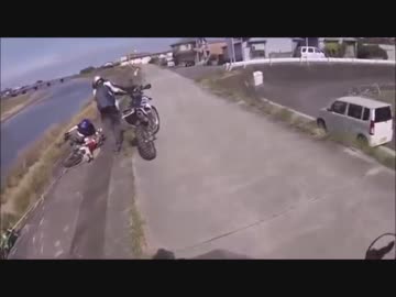 Camera Accident video of Japanese car　No100