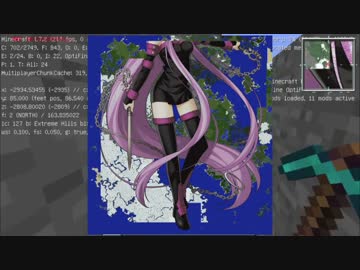 【Minecraft】世界一でっかい地上絵作るよ！Part34