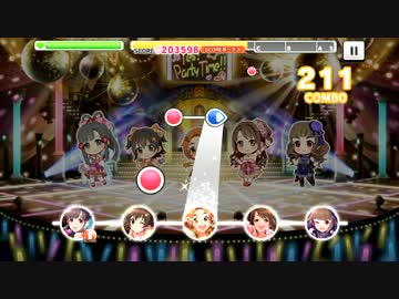 【デレステ】Yes! Party Time!!【MASTER】