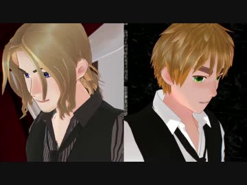 【APヘタリアMMD】ドーヴァーのお二人で[A]ddiction踊っていただきました。