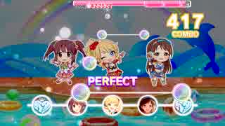 銀のイルカと熱い風 《デレステ創作譜面&2D風》