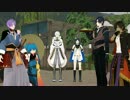 【MMD刀剣乱舞】九曜と竹雀のムーンライト【寸劇付き】