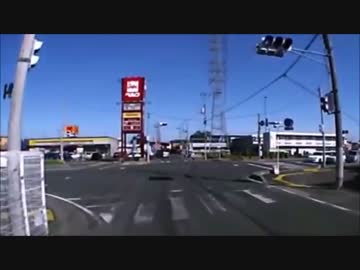 Camera Accident video of Japanese car　No115