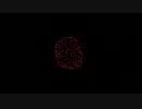 2017.9.2（長野・諏訪湖） 新作花火　アジサイ