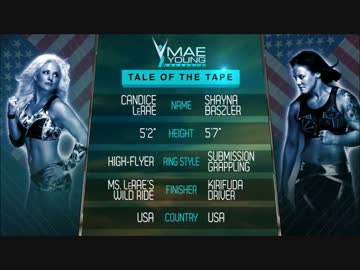 【WWE】キャンディス・レラエvsシェイナ・ベイズラー【MYC:準々決勝】