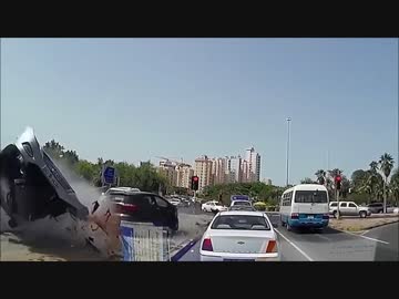 【ドラレコ】2017年　世界の重大事故・人身事故9【ビデオショック】